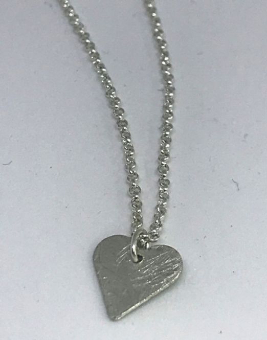 Hovedbilde Hjerte anheng med kjede