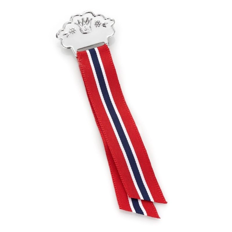 17. mai sløyfe sølv prins/prinsesse