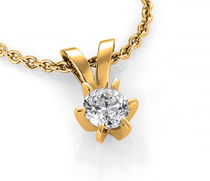 Diamant  0,50CT anheng Solitaire