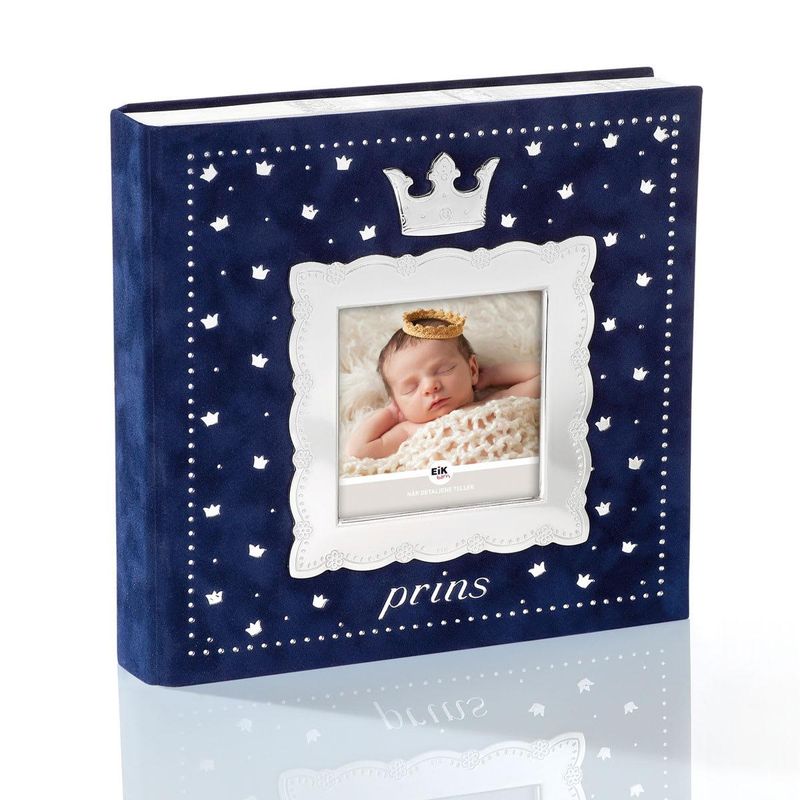 Prins - fotoalbum mørkblå