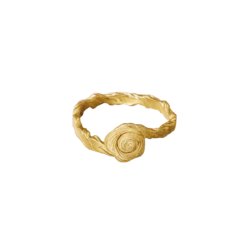 Maanesten Gisla ring forgylt