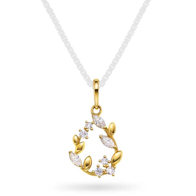 Hovedbilde NC Anheng gull Dråpe med ...