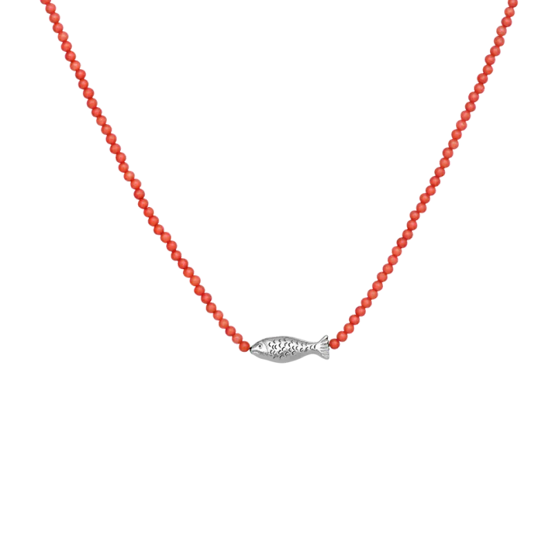 Maanesten Reef Halskjede sølv