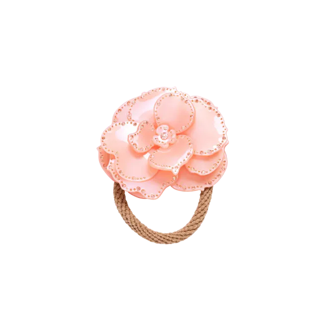 Hovedbilde Maanesten Roas hårstrikk rosa