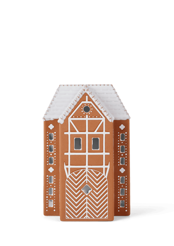 Kähler Hammershøi Pepperkakehus lyshus stort