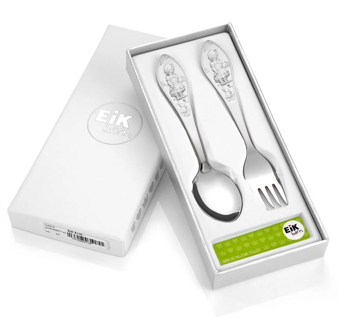 Hovedbilde Eik Grete bestikksett i sølv