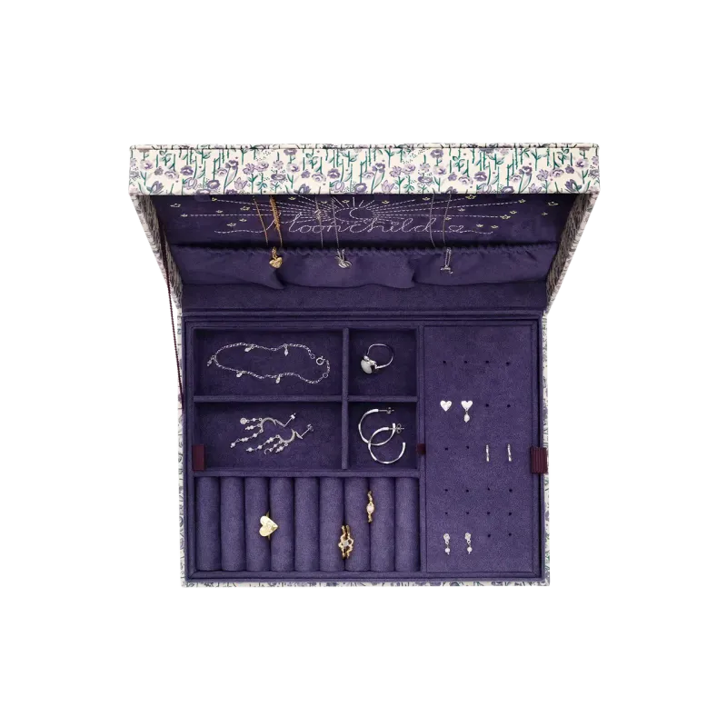 Maanesten Margaret Smykkeskrin Purple Heart