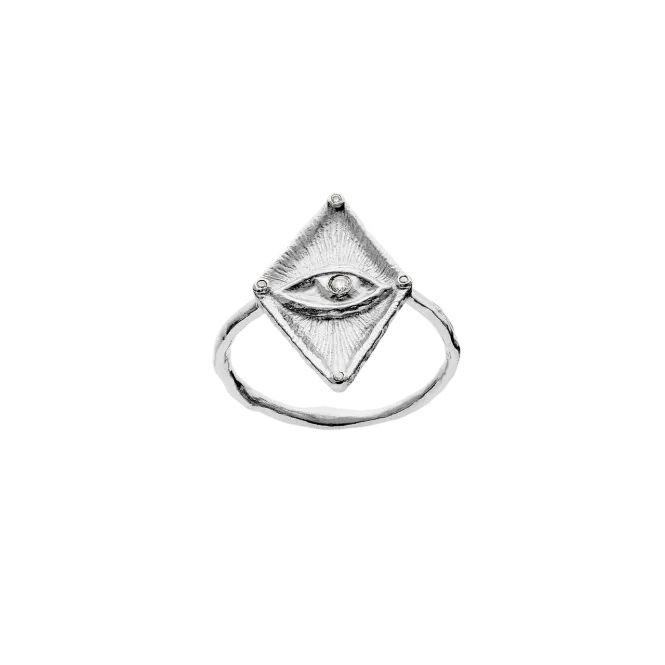 Hovedbilde Maanesten Harlekin sølv