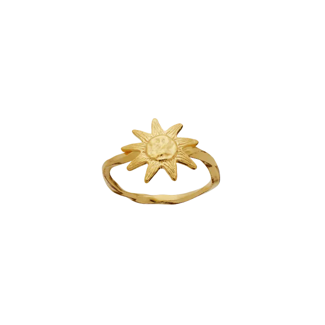 Hovedbilde Maanesten Sonja forgylt ring
