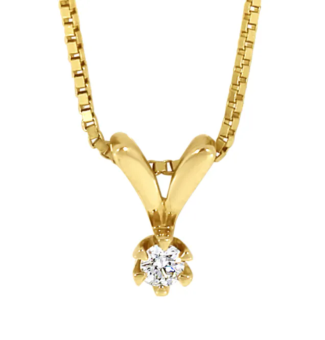 Hovedbilde Viktoria enstens anheng 0,10 ...