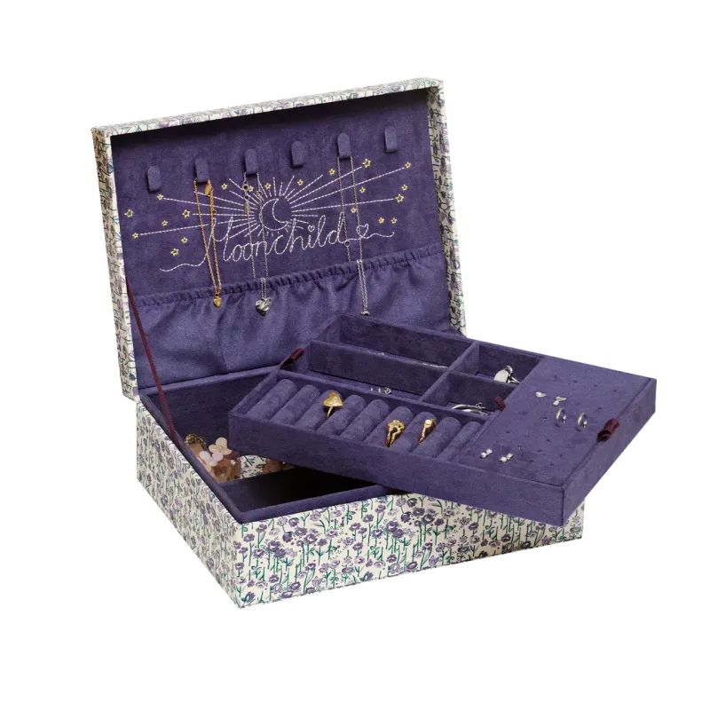 Maanesten Margaret Smykkeskrin Purple Heart