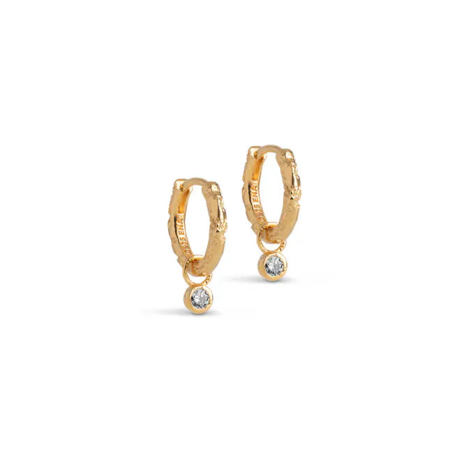 Hovedbilde Enamel Hoops Belle zirkonia ...