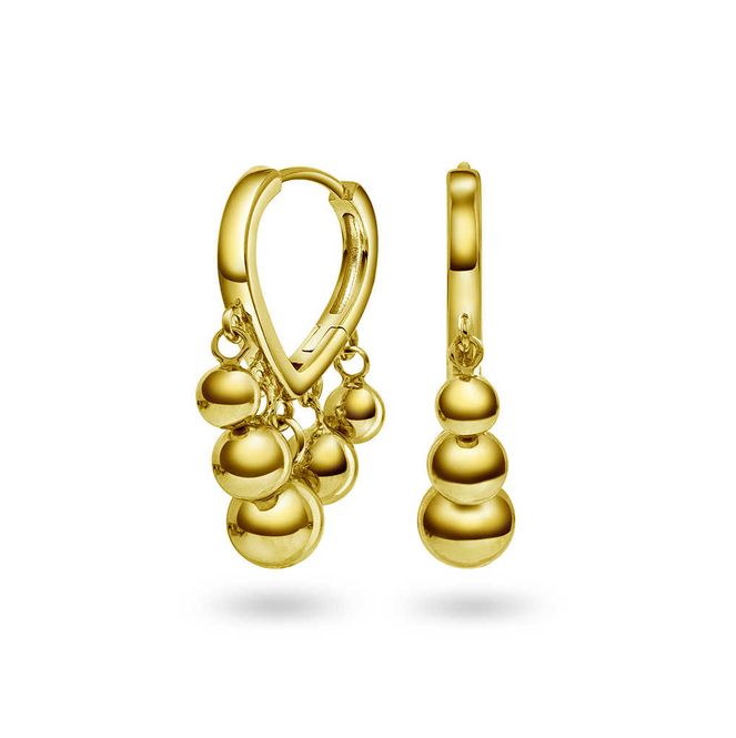 Hovedbilde Gulldia Ling øreringer ...