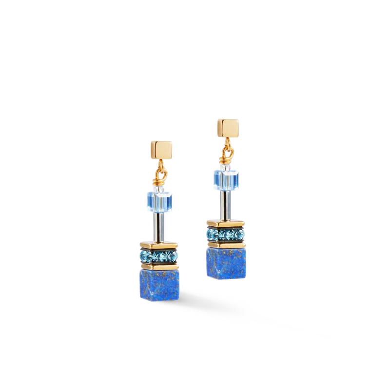 Cæur De Lion Iconic Blå kube gull