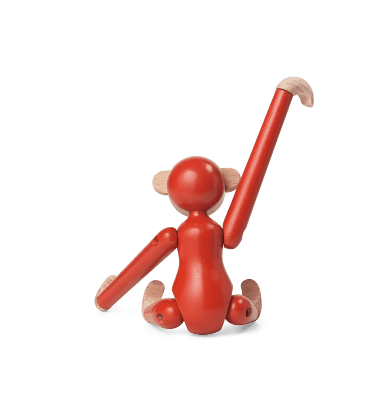 Kay Bojesen ape mini vintage rød