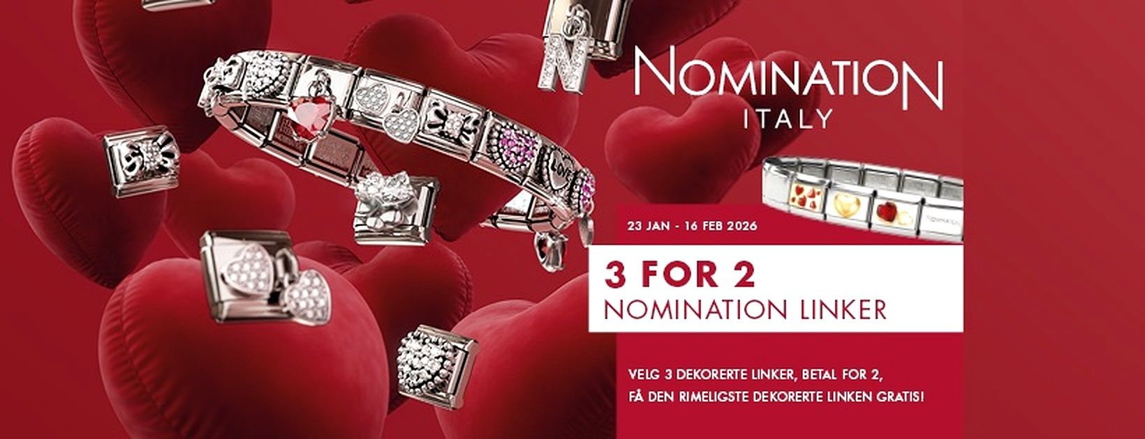 Nomination Italy armbånd