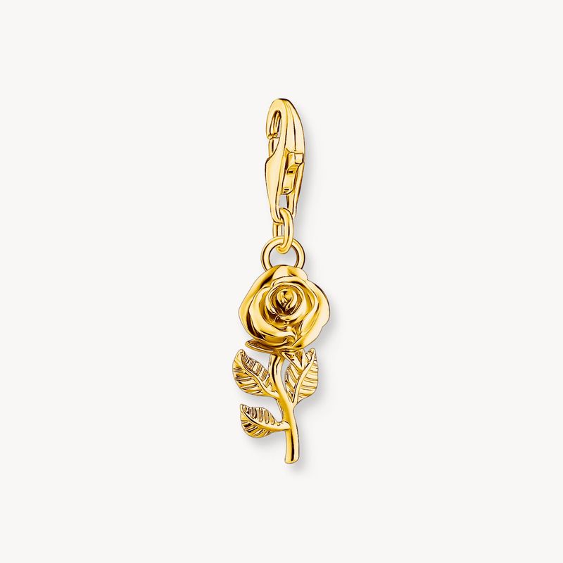 Thomas Sabo Rose forgylt charm