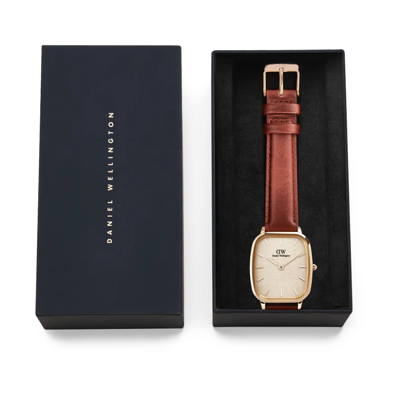 DW Vintage Marlon Sheffield 36x32 mm Brun