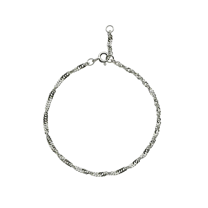 Hovedbilde Maanesten Sigrid armbånd sølv