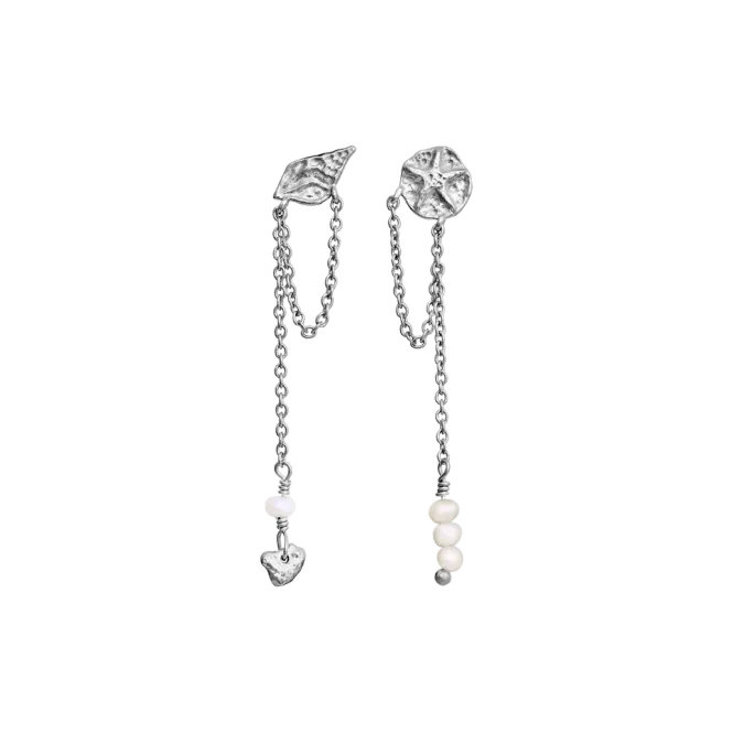 Hovedbilde Maanesten Elo øredobber sølv