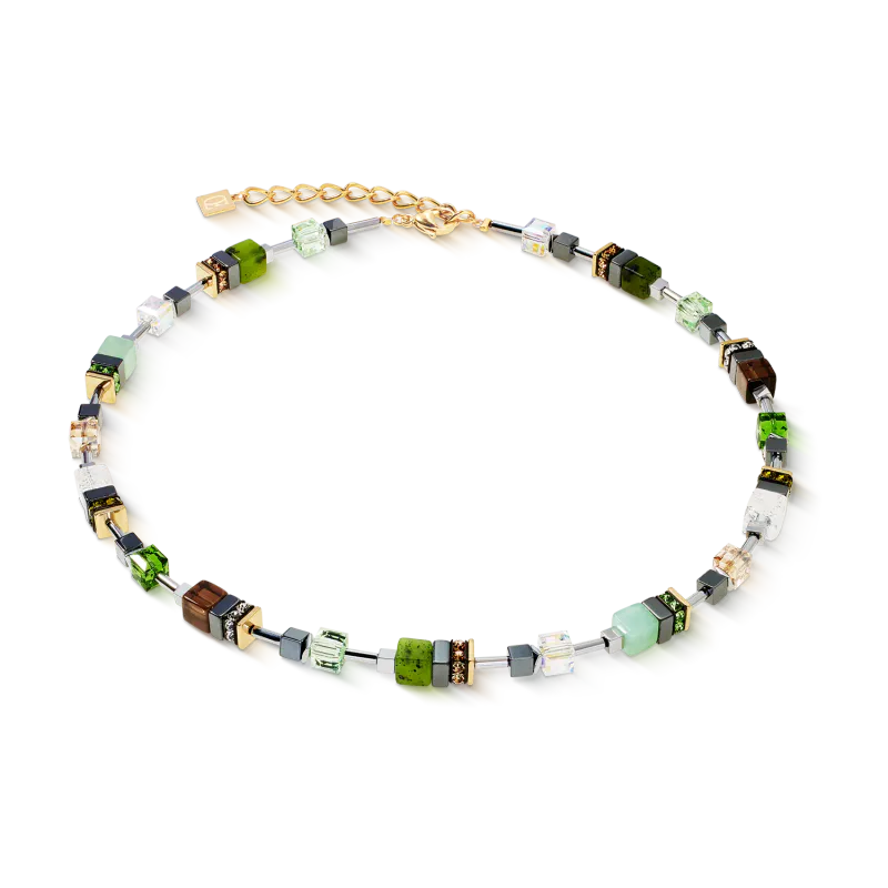 Cæur De Lion Precious Motion necklace Forest Light gold