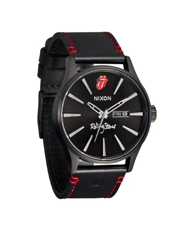Rolling Stones Sentry Leather All Black